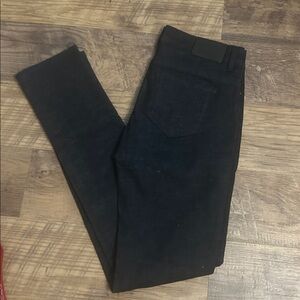 Japanese selvedge The Little House Jeans Blue Dark Wash Mid Rise Denim Skinny 28